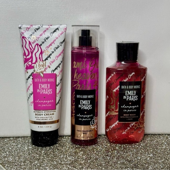 Bath & Body Works Emily in Paris Champagne in Paris Body Care Gift Set NWT - Picture 2 of 4
